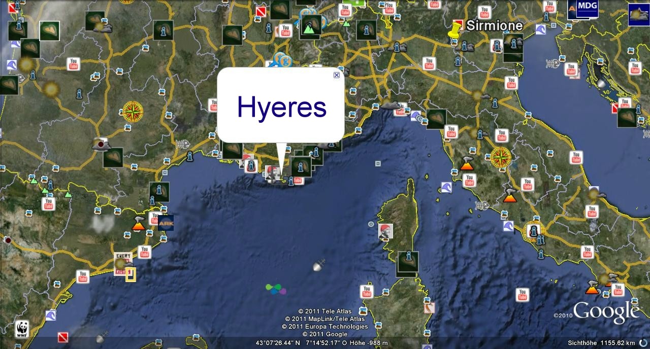 43rd French Olympic Sailing Week – Hyeres – 23/29. April 2011