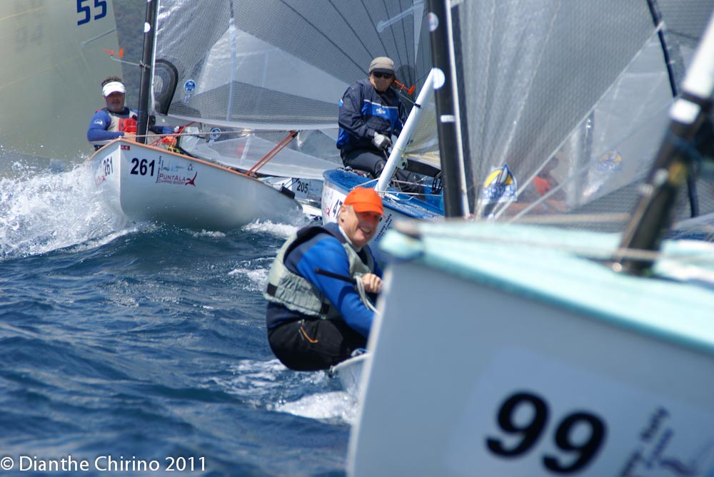 Finn World Masters 2011 – day two – Burrell and Maier keep perfect score