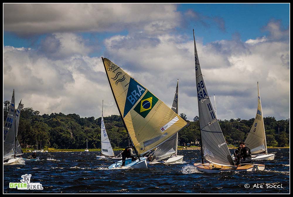 Beautiful Finn images from Brazilian Championship 2013