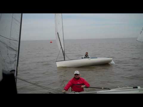 Finn – 2010 Mardi Gras Regatta – Finn Race 1