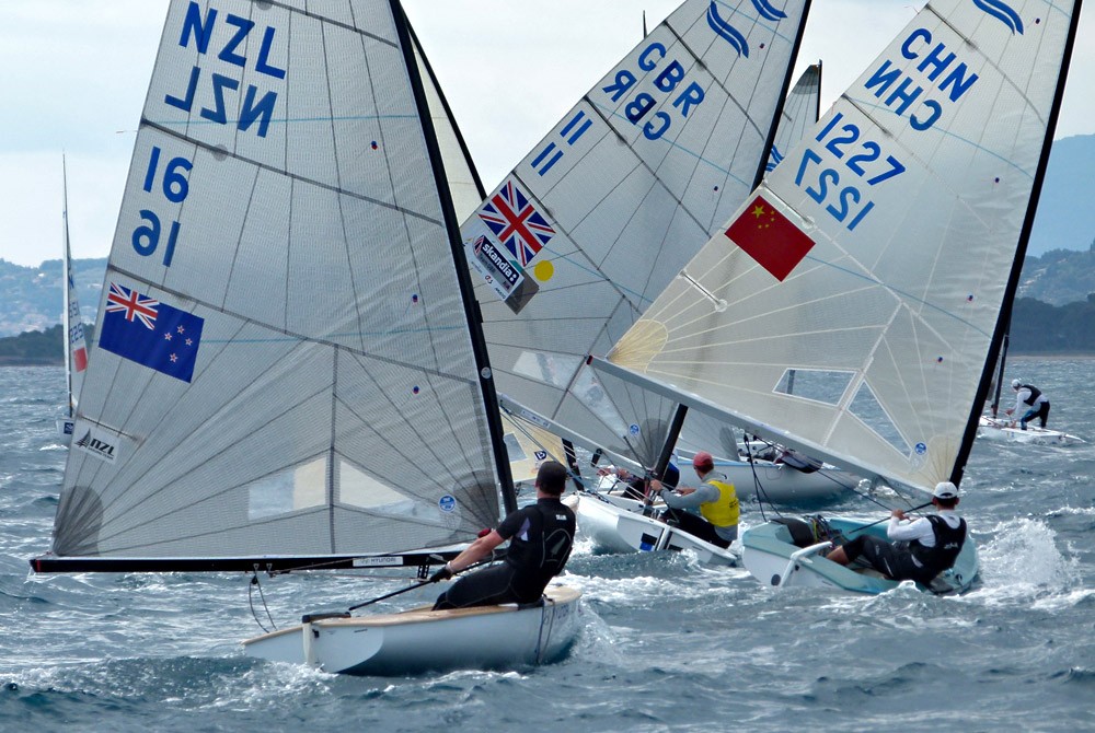 Regatta Hyeres 2013 – Consistent Zbogar takes lead on day two in Hyeres