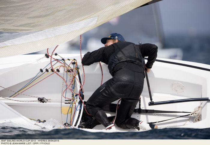 Regatta Hyeres 2013 – Scott and Mills extend as fleet prepare for medal races