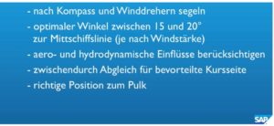 Finn - Kreuzen vor dem Wind ?...