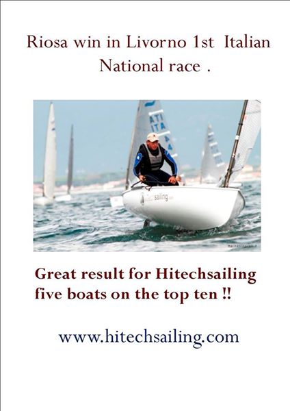 Hitechsailing - five boats on...