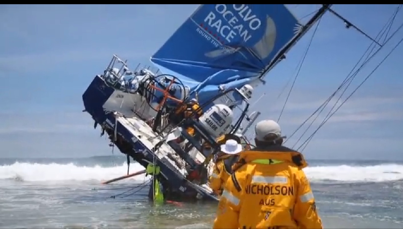 VO-Race – 2014 – Video vom Vestas-Crash