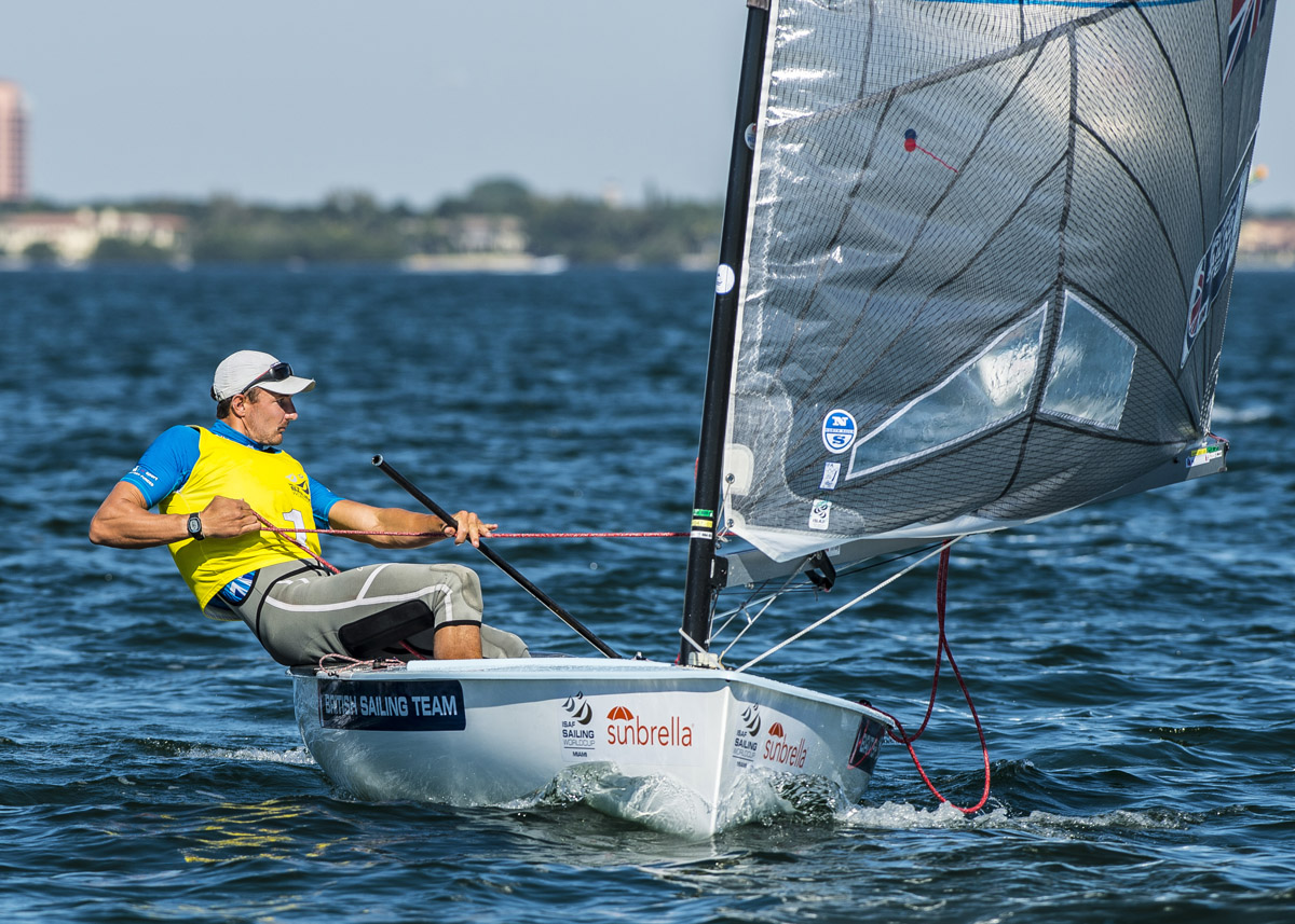 Giles Scott leads line-up of champions into Miami Finn medal race – 2015