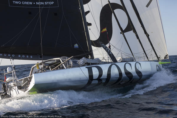 Eilmeldung: Hugo Boss entmastet – Hugo Boss dismasted – 2015