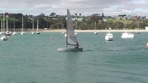Aus Neuseeland:  the new Shaw 4.0 one-man dinghy - 2015