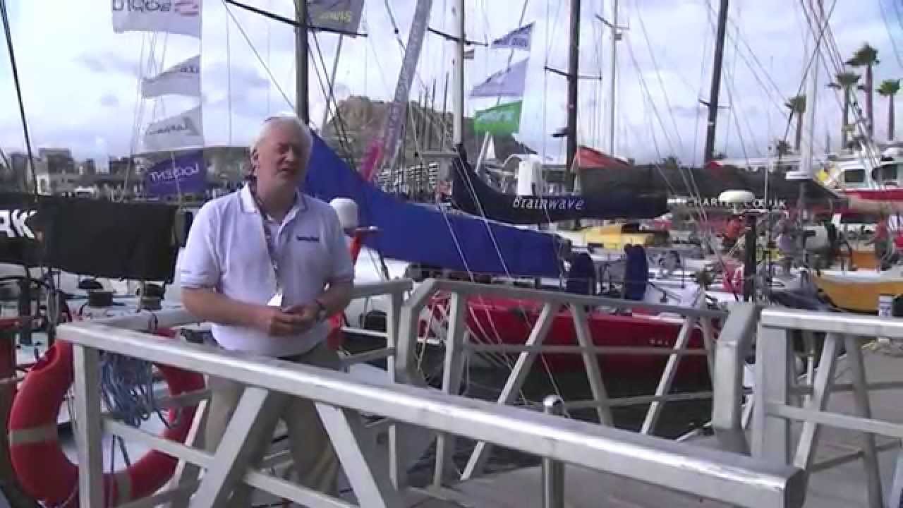 The Volvo Ocean Race Boatyard...