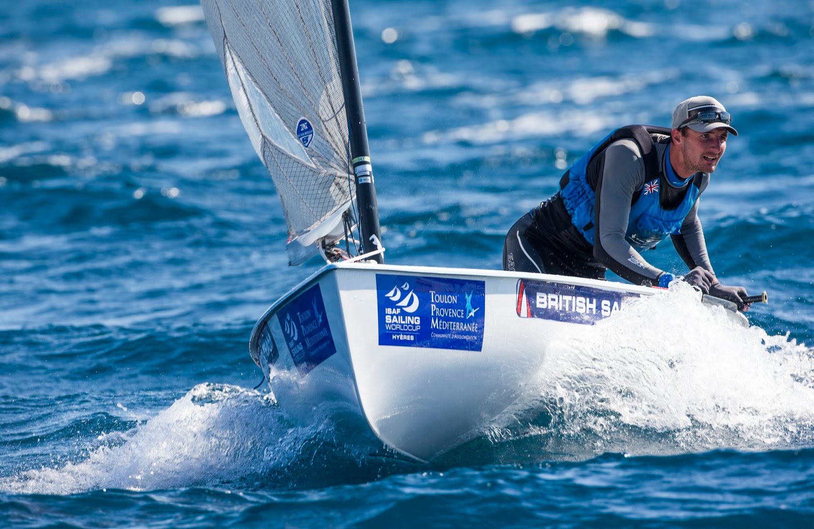 ISAF Sailing World Cup Hyeres – Giles Scott and Luke Patience on day two