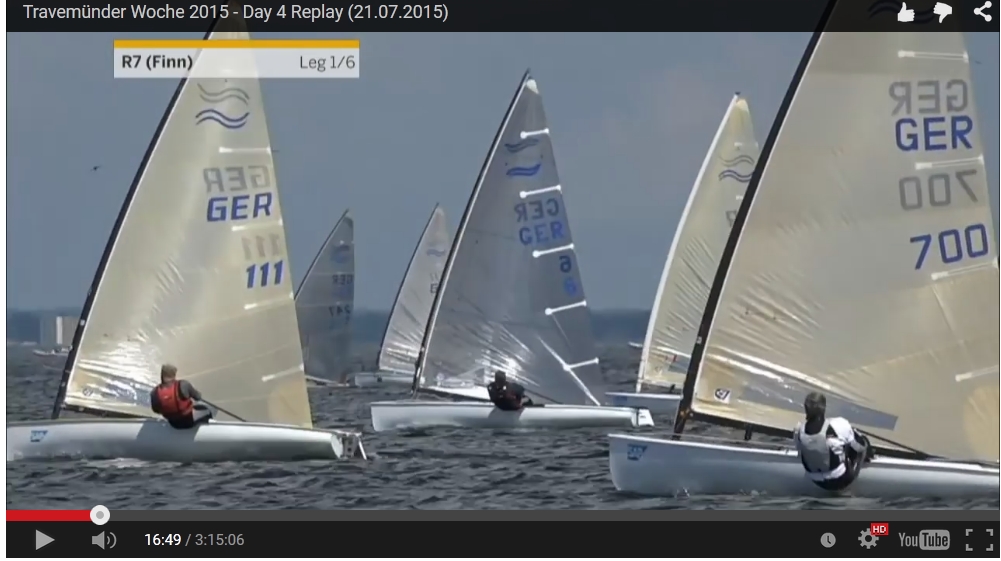 Regatta – Travemünder Woche 2015 – Tag 4 – Finn-Finaltag