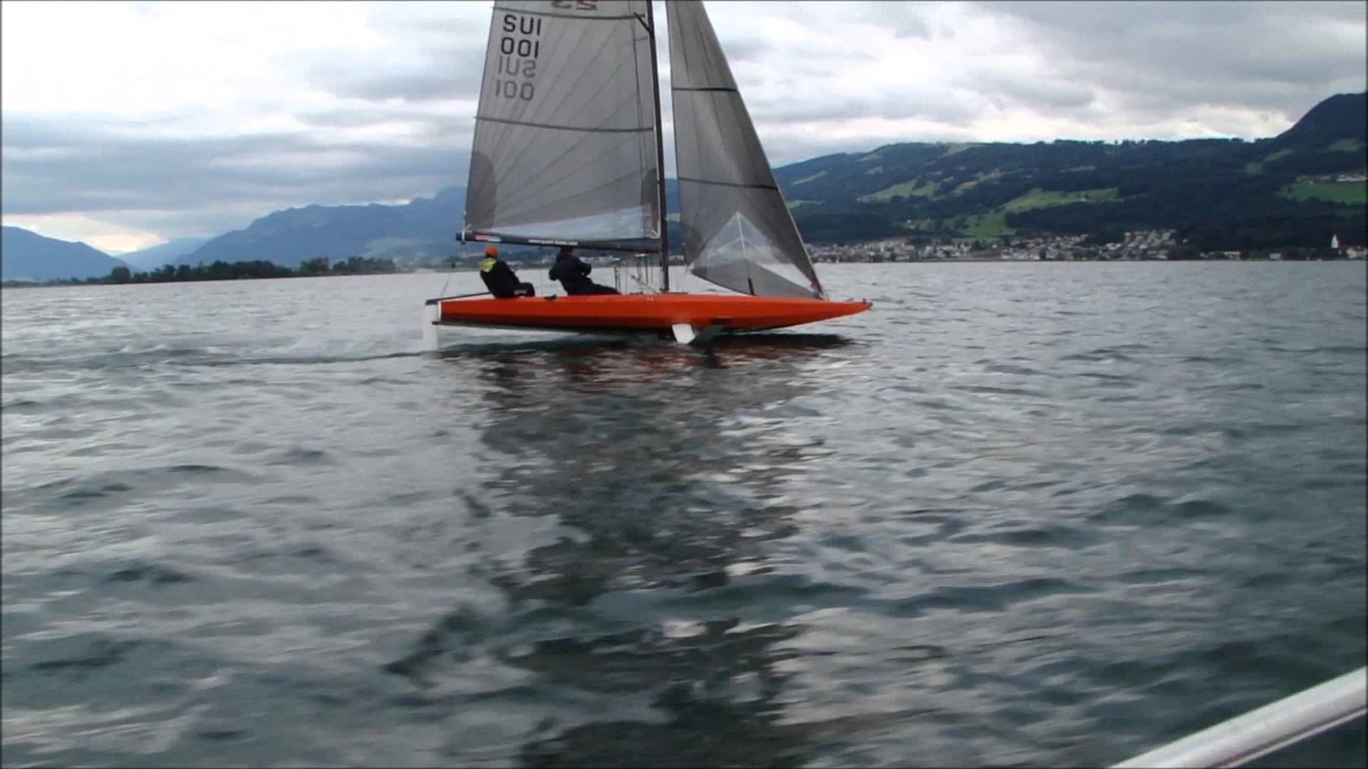 Auch Monohulls können fliegen – Quant 23 auf dem Zurichsee