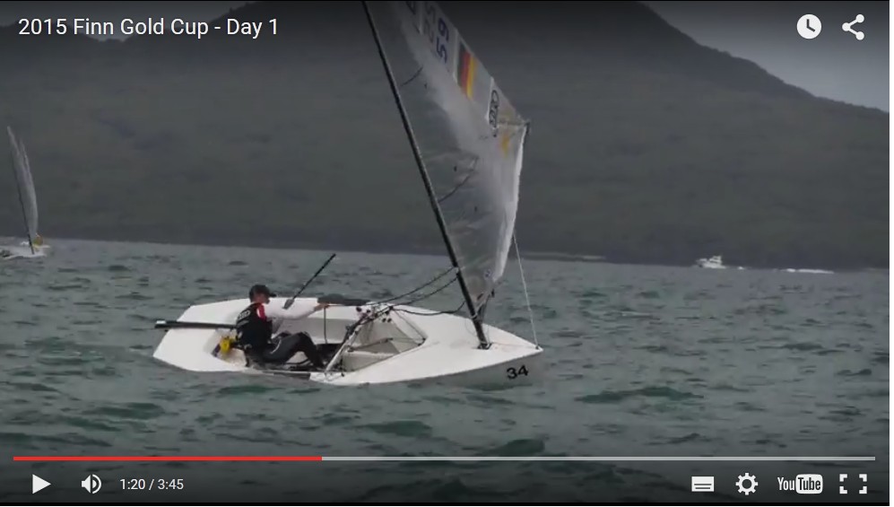 Finn Gold Cup 2015 – Takapuna – Day 1