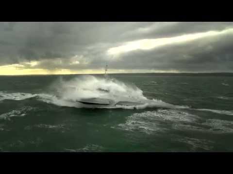 Ocean Eagle 43 – Trimaran Patrol Vessel Sea Trial