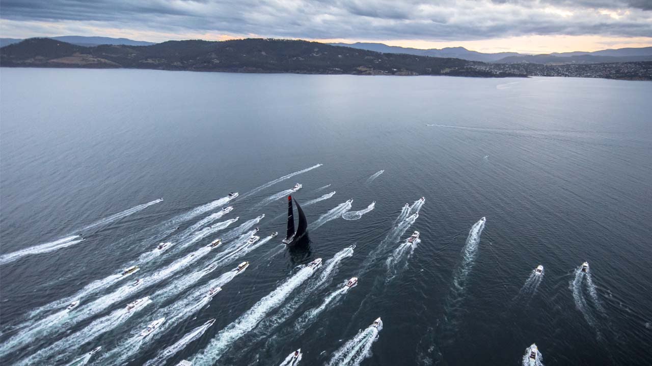 Rolex Sydney Hobart Yacht Race – Line Honours for Comanche – 28 Dec 2015