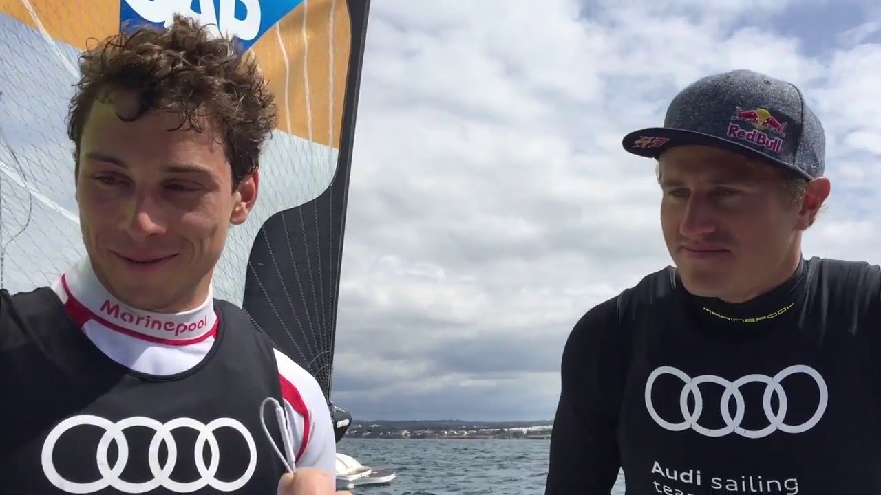 Thomas Plößel und Erik Heil (49er) schaffen Quali für Rio 2016
