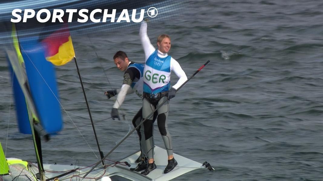 Segeln 49er: Heil/Plößel segeln zu Bronze | Rio 2016 | Sportschau