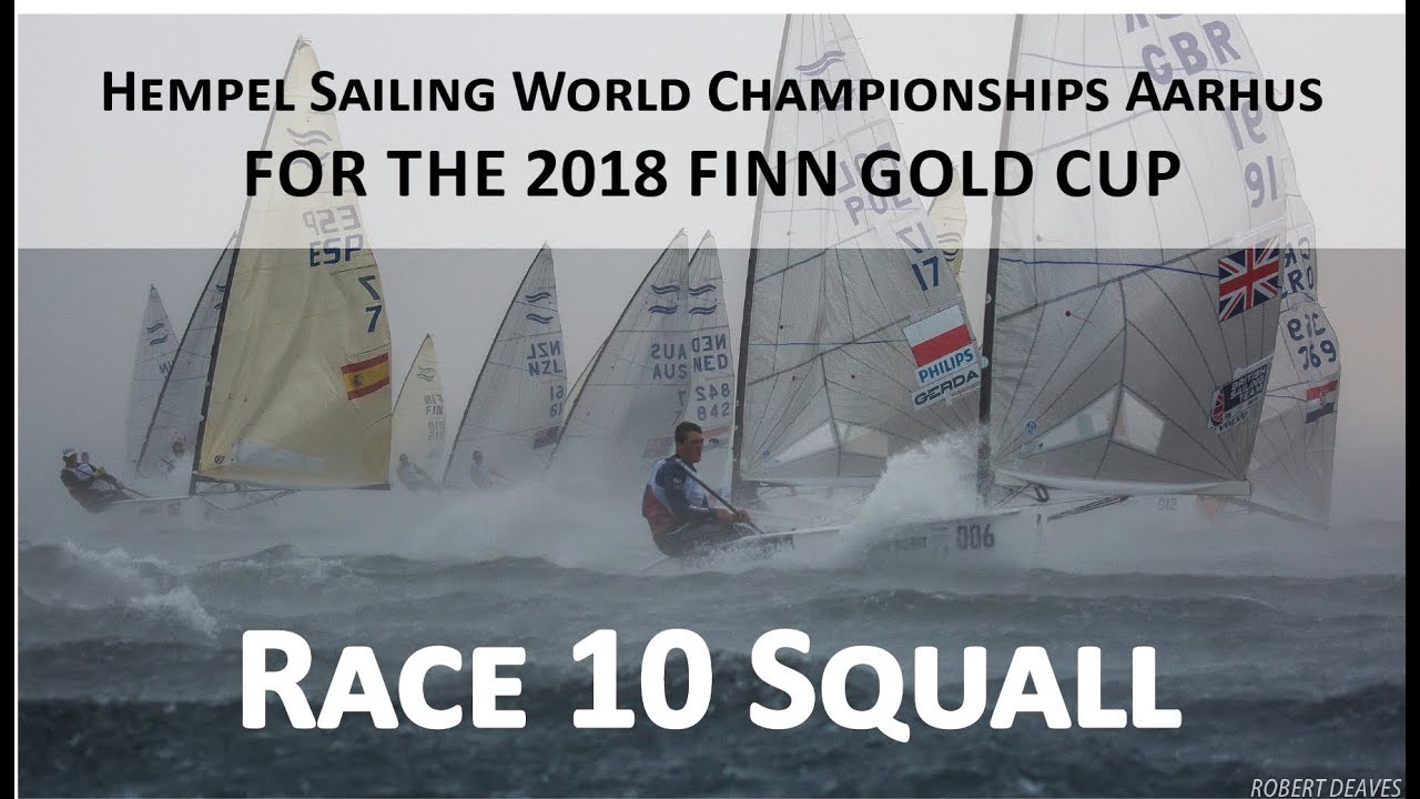 Race 10 Squall during the 2018 Finn Gold Cup