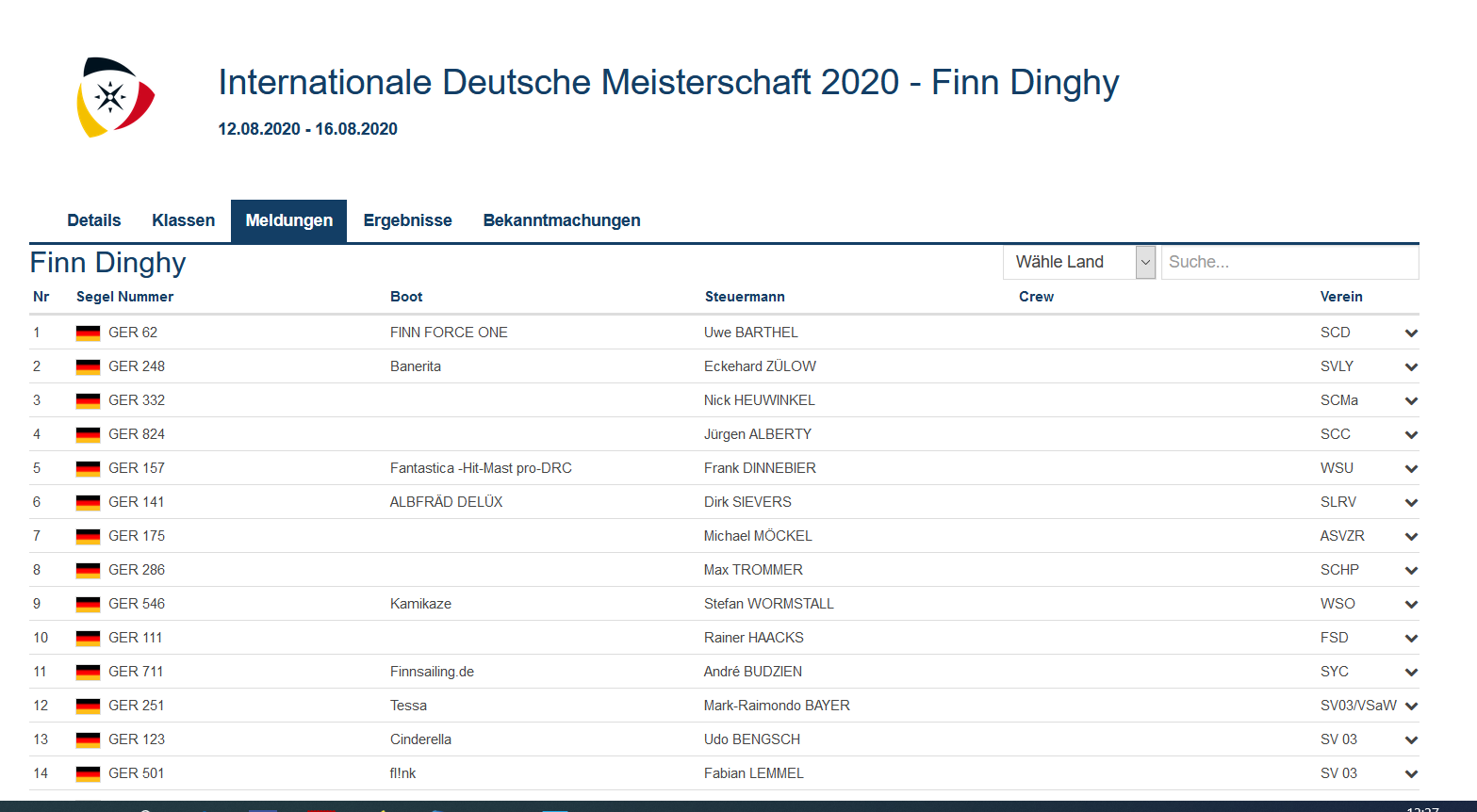 Finn IDM - 12.-16. August 202...