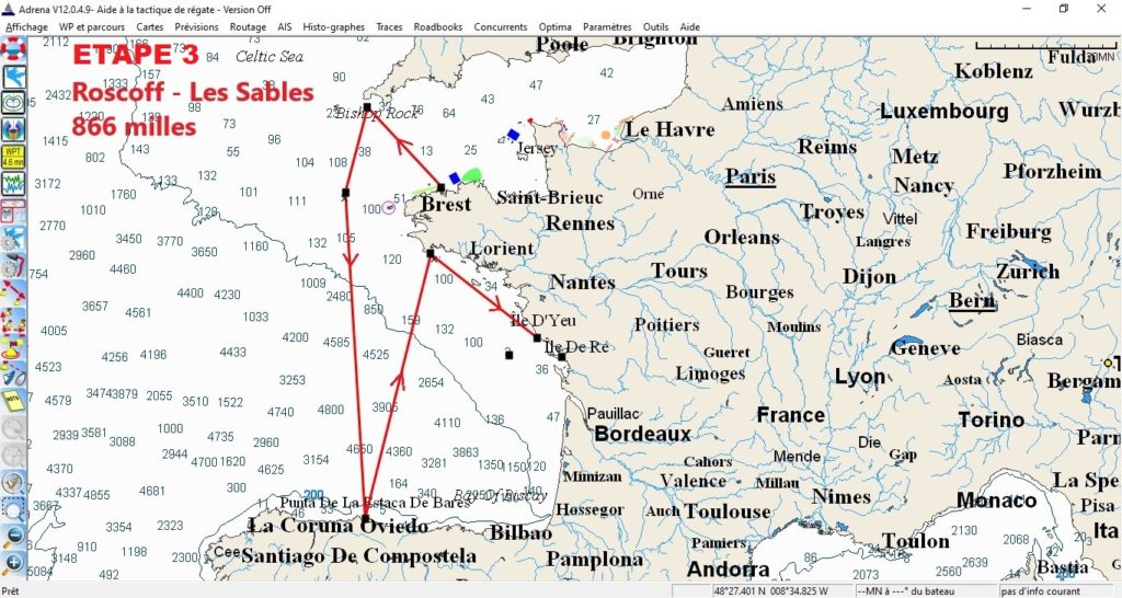 Classe Mini 2020 – Les Sables – Les Sables – 3. Etappe verschoben