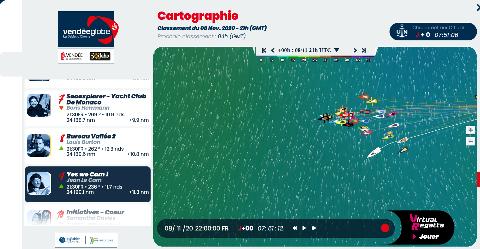 Vendee Globe 2020 - Day 1 - U...