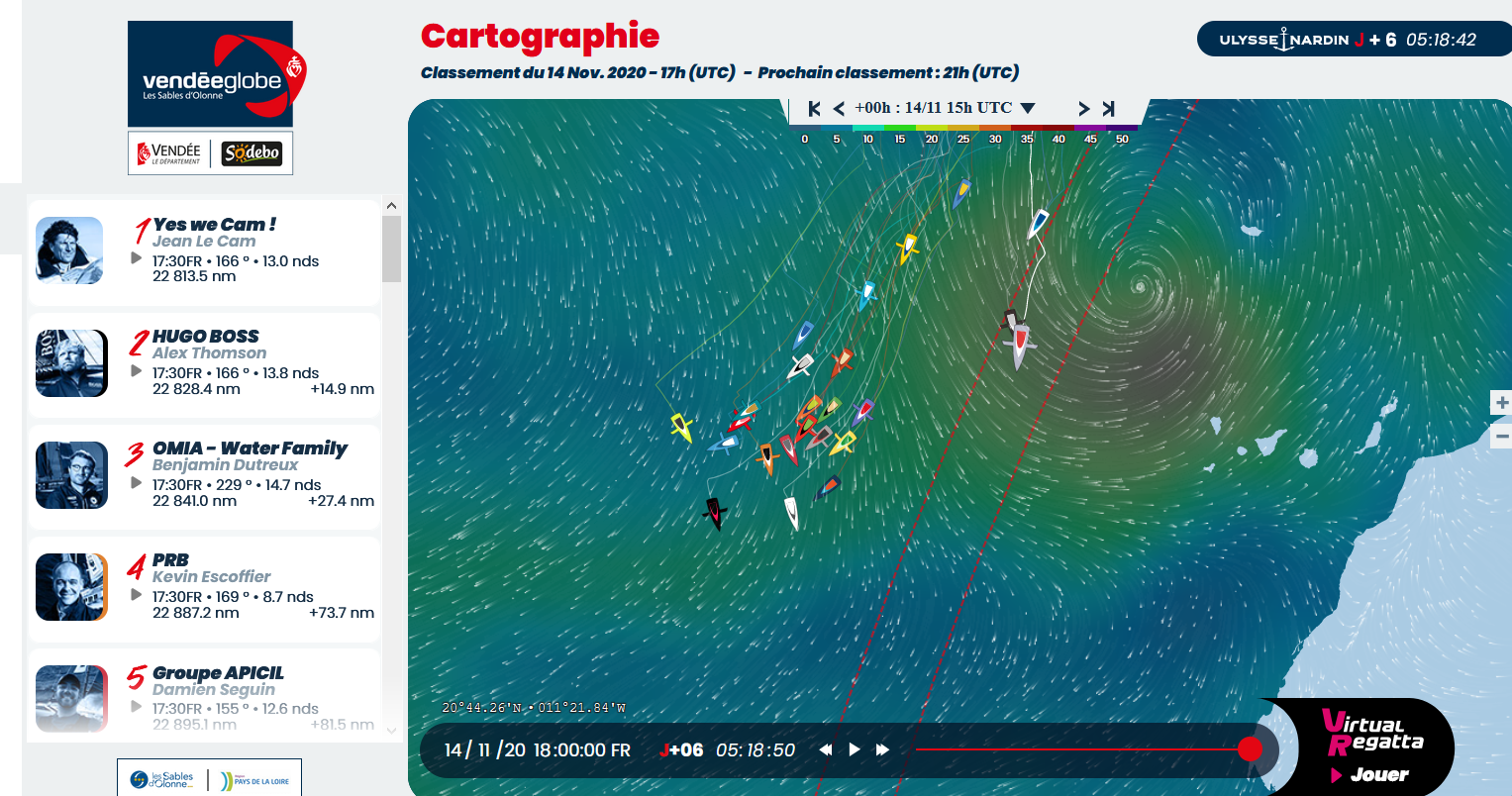 Vendee Globe – 2020-11-14