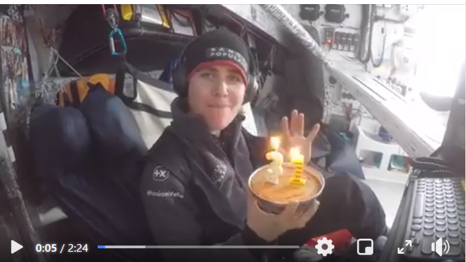 Vendee Globe 2020-12-31 – Clarisse holt auf