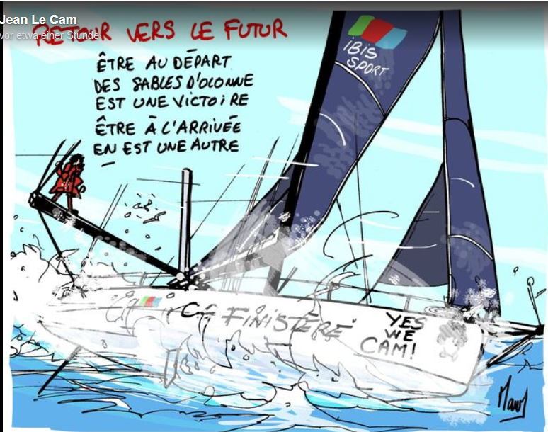 Vendee Globe 2021-01-07 – Boris Herrmann gibt Gas