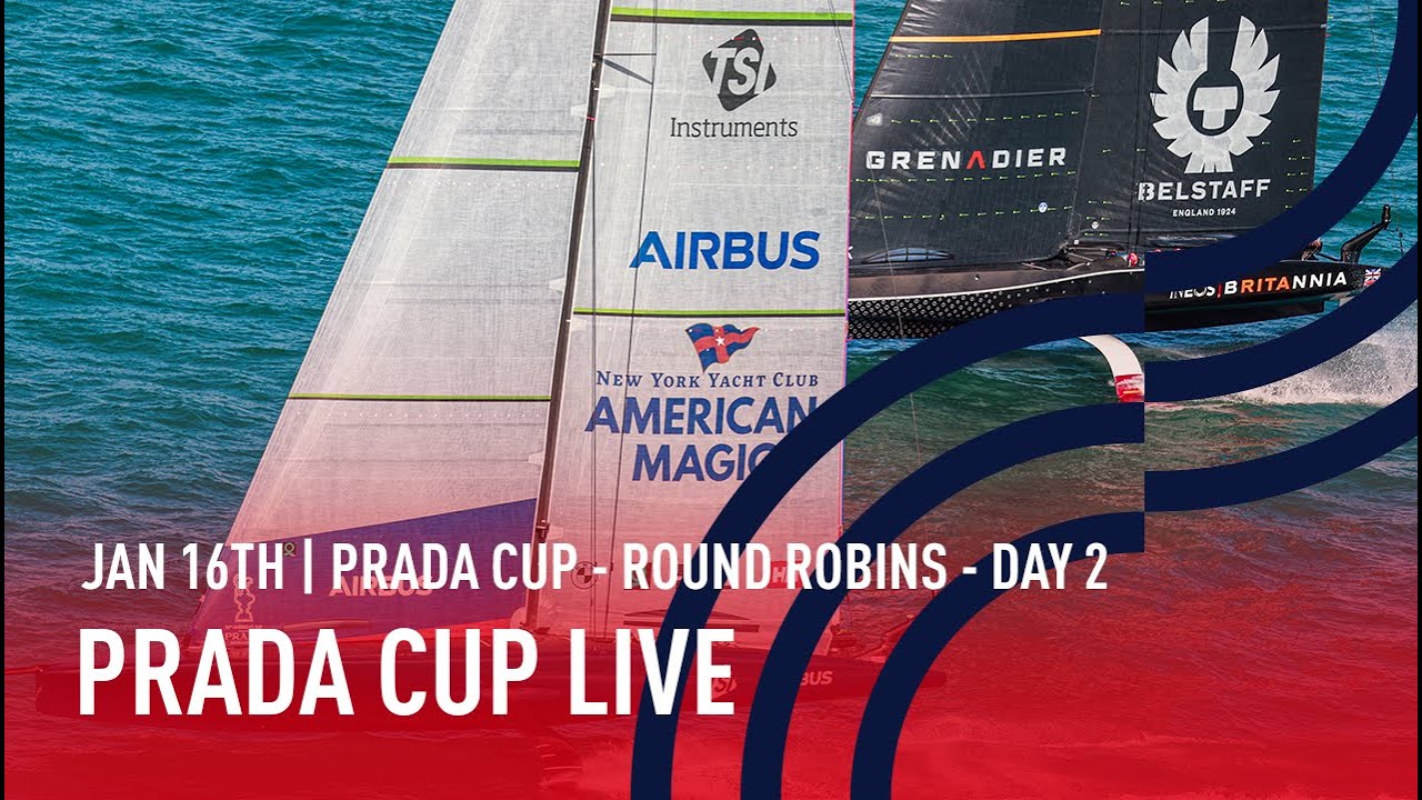 🔴 PRADA Cup LIVE | Round Robins Day 2 – Update