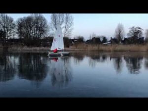 Laser ICE sailing