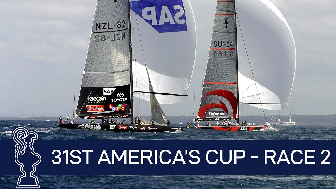 31st America's Cup - Race 2 -...