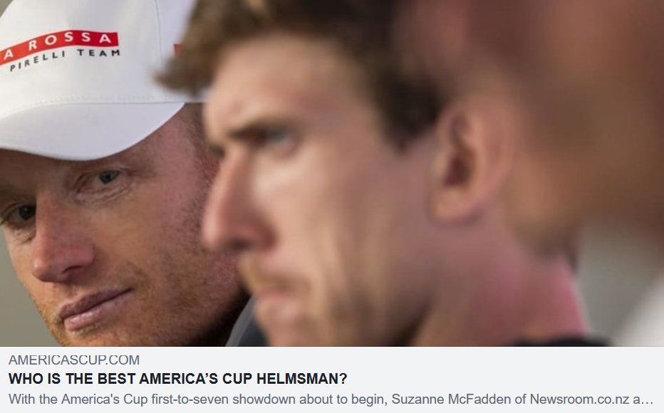 WHO IS THE BEST AMERICA’S CUP HELMSMAN ?