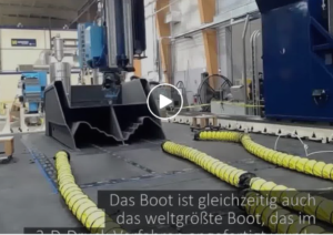 Boot aus dem 3D-Drucker