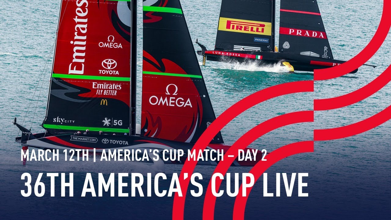 The 36th America’s Cup Presented by PRADA | 🔴 LIVE Day 2