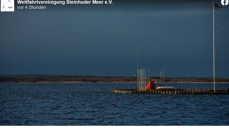 Steinhuder Meer – z. Zt. leider unmöglich, Regatten durchzuführen.