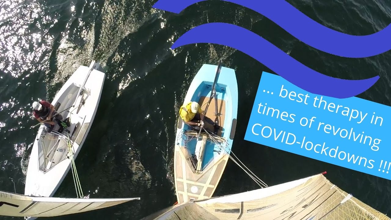 Sail FINN DINGHY … best therapy in times of revolving COVID – lockdowns!