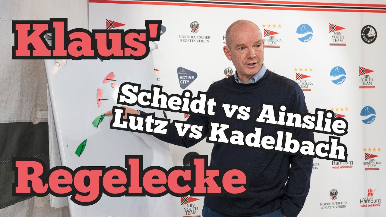 Scheidt gegen Ainslie und Lutz/Beucke gegen Kadelbach/Belcher