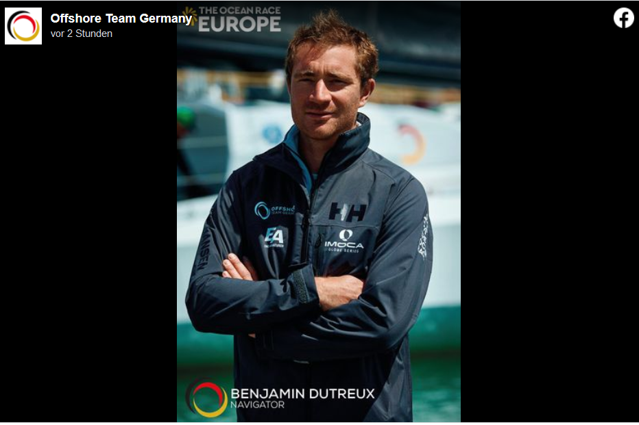 GER 21-Einstein – The Ocean Race Europe – Benjamin Dutreux