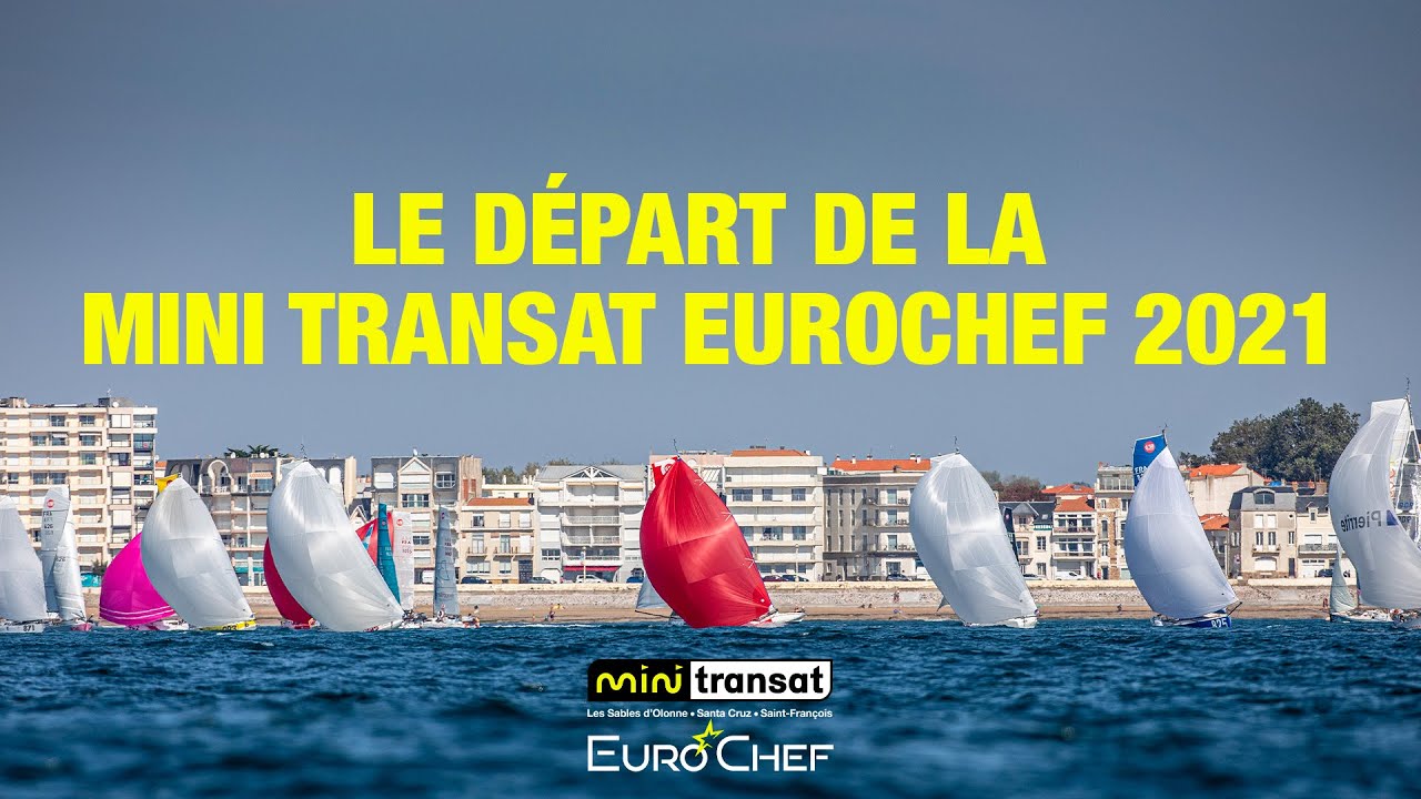 🔴 Départ de la Mini Transat EuroChef 2021