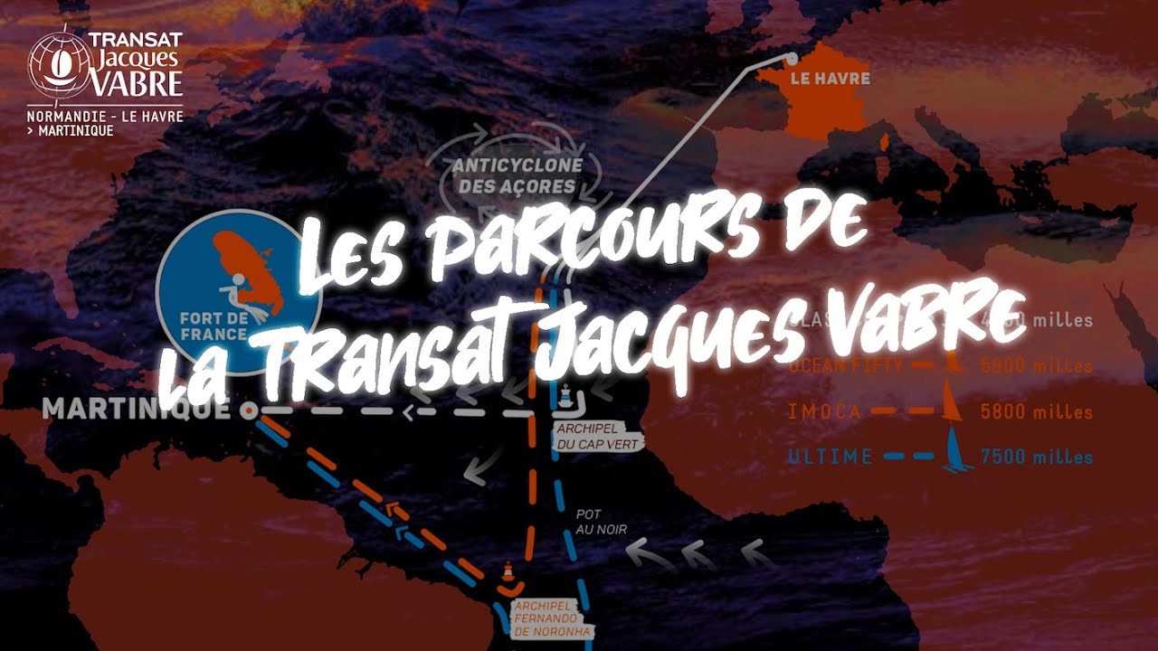 Parcours de la Transat Jacques Vabre 2021 !