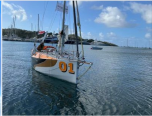 Globe 5.80 Transat - Don ist in Antigua angekommen, der erste seiner Kategorie