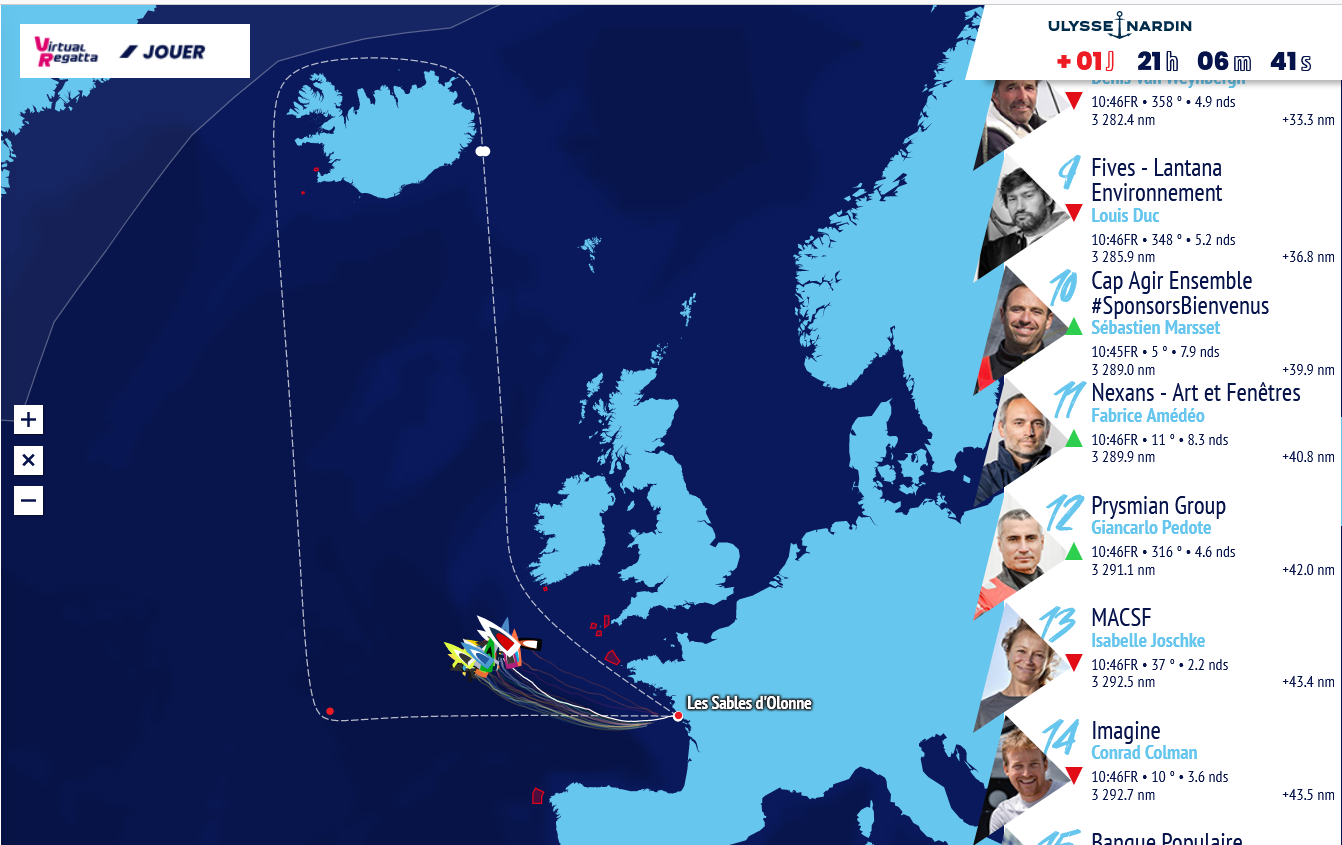 Vendee Arctique mit Isabelle Joschke