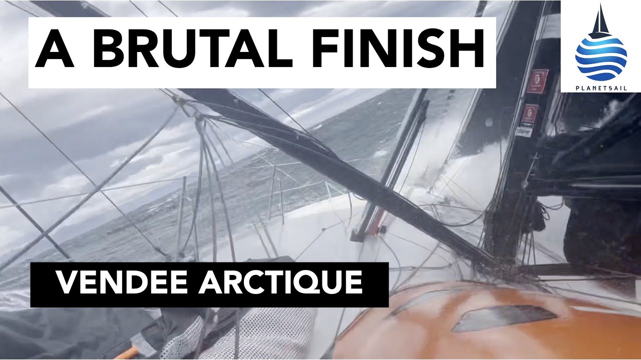 Vendee Arctique - a brutal fi...