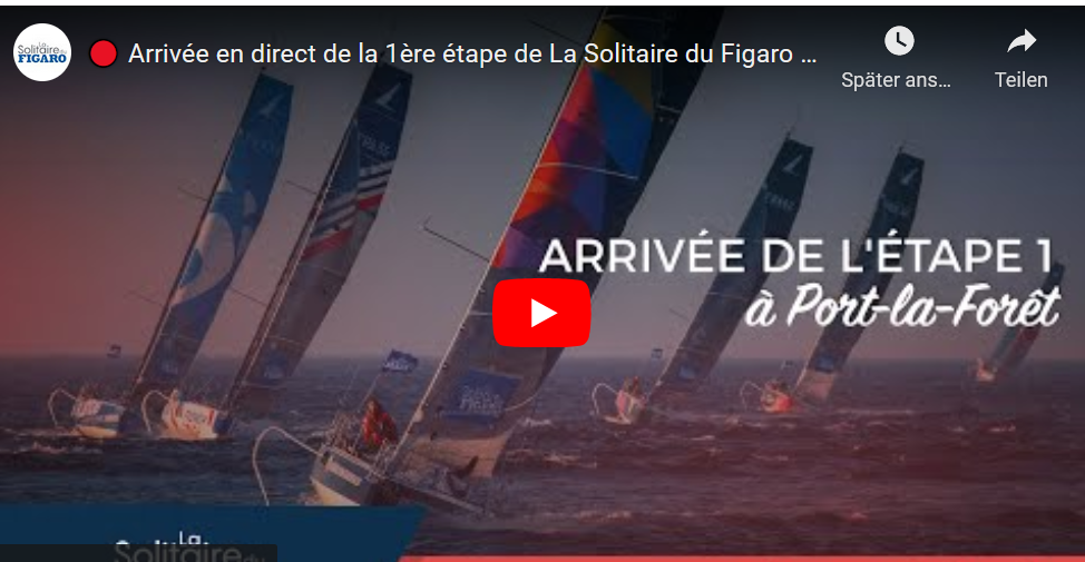 Solitaire du Figaro – 25.08.2022 – Riechers stürmt nach vorn – Platz 4