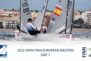 Highlights from Day 1 of the 2022 Open Finn European Masters