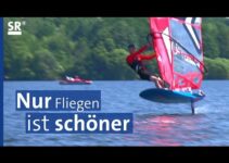 Trendsport auf dem Wasser: Windsurfen am Bostalsee/ Foil-Regatta