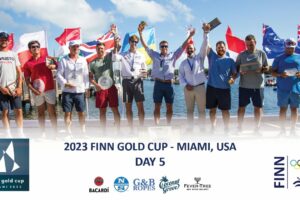 Ed Wright secures second Finn Gold Cup 2023 after no racing on final day in Miami