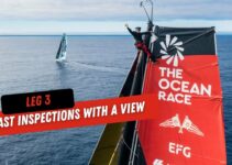 Day 21 – Leg 3 – The Ocean Race – Mast Inspections With A View