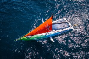The Ocean Race 2023 -Leg 4 – Day 6 – Guyot catching up Malizia