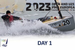 Highlights from Day 1 of the 2023 Open Finn Europeans